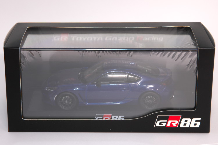 1/30 トヨタ 新型GR86 カラーサンプル 非売品 ミニカー ブライトブルー