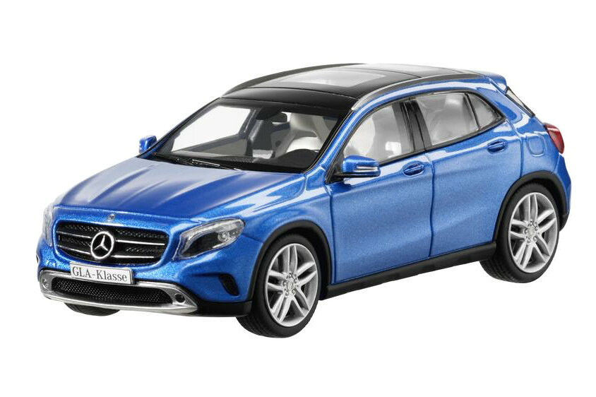 シュコー 1/43 メルセデス GLA クラス X156 ブルーメタリック 2013 ディーラーバージョン SCHUCO 1:43 Mercedes GLA class X156 South seas Blue Metallic