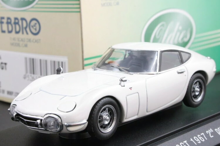 エブロ/(トヨタ2000GT レーシング)/1/43※2台セット TOYOTA 2000GT (シルバー) (ミニカー) - ホビーサーチ ミニカー