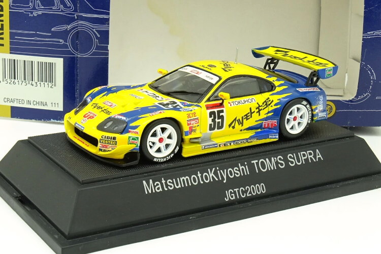 エブロ 1/43 スープラ JGTC #35 マツモトキヨシ EBBRO 1:43 SUPRA JGTC N35 MATSUMOTO KIYASHI