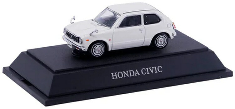 エブロ 1/43 ホンダ シビック HI-DELUXE ホワイトEBBRO 1:43 HONDA CIVIC HI-DELUXE WHITE