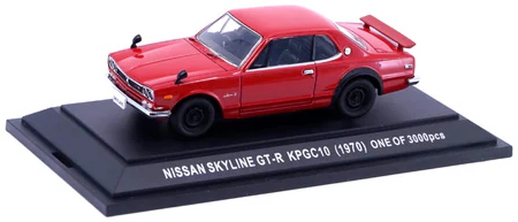 エブロ 1/43 日産 スカイライン GT-R KPGC 10 レッド EBBRO 1:43 NISSAN SKYLINE GT-R KPGC 10 RED