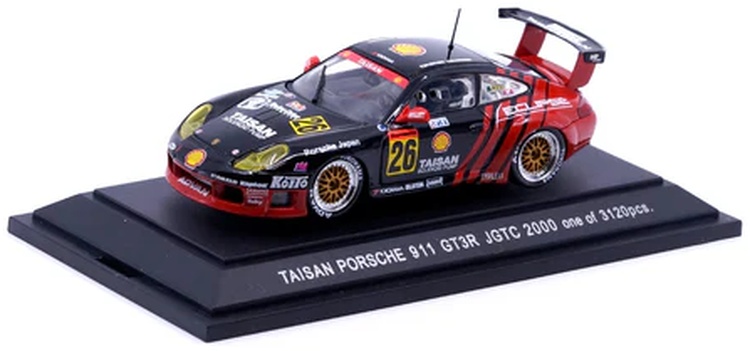 エブロ 1/43 TAISAN ポルシェ 911 #26 GT3R JGTC ブラック EBBRO 1:43 TAISAN PORSCHE 911 N26 GT3R JGTC BLACK 13,724円