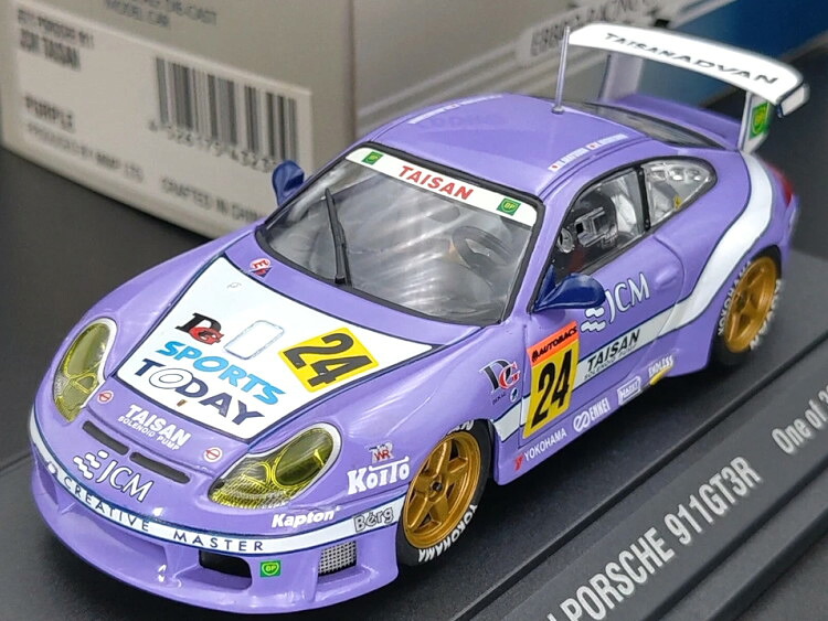 エブロ 1/43 ポルシェ 911 GT3R JGTC 2002 #24 EBBRO 1:43 Porsche 911 GT3R JGTC 2002 N24