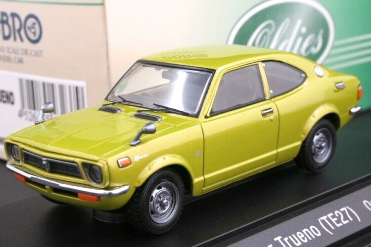 楽天市場】エブロ 1/43 トヨタ スプリンター トレノ AE86 1983