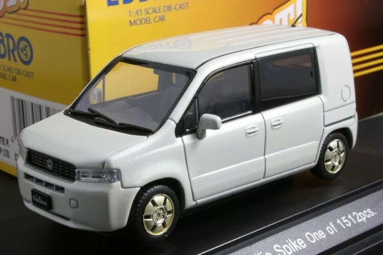 エブロ 1/43 ホンダ モビリオ スパイク 2002 パールホワイト EBBRO 1:43 Honda SPIKE MOBILIO 2002 PEARL WHITE