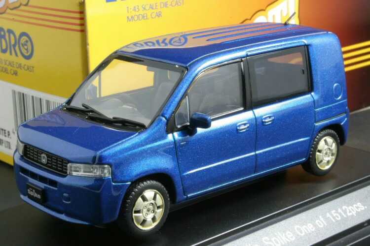 楽天市場】エブロ 1/43 ホンダ モビリオ スパイク 2002 パール