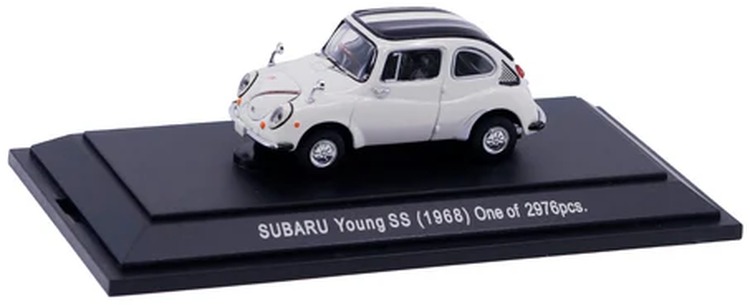エブロ 1/43 スバル ヤング SS ホワイト EBBRO 1:43 SUBARU Young SS WHITE