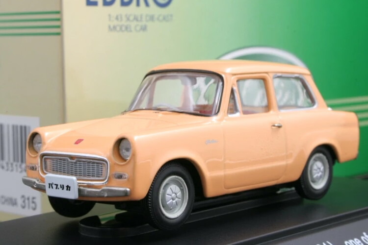 エブロ 1/43 トヨタ パブリカ 700 UP10 1961 オレンジ Ebbro 1:43 Toyota Publica 700 UP10 1961 Orange