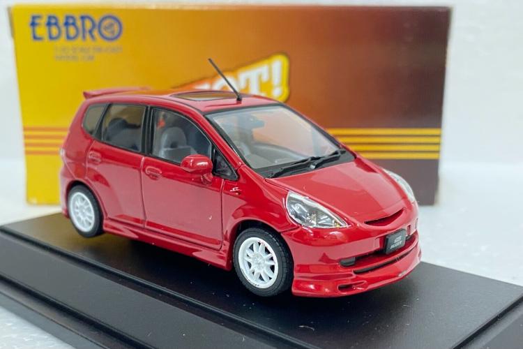 EBBRO MUGEN Fit 3000台限定　1/43 エブロ　ミニカー 楽天市場】エブロ 1/43 ホンダ 無限 フィット パールホワイト