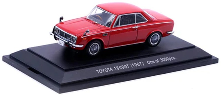 エブロ 1/43 トヨタ 1600 GT 5 レッドEBBRO 1:43 TOYOTA 1600 GT 5 RED｜Reowide モデルカー カタログ SHOP