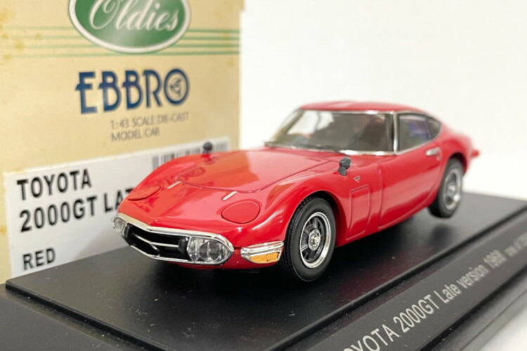 ⭐︎美品⭐︎1967 EBBRO・トヨタスポーツ2000GT White　1/43 Ebbro 1/43 Diecast 1967 Toyota 2000gt White for sale online
