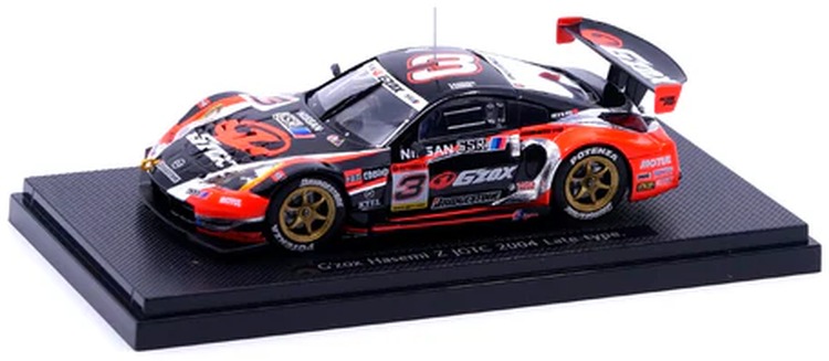 エブロ 1/43 JGTC 2004 G'ZOX SSR ハセミ Z 後期型 ブラック レッドEBBRO 1:43 JGTC 2004 G'ZOX SSR HASEMI Z LATE TYPE BLACK RED｜Reowide モデルカー カタログ SHOP 10,952円