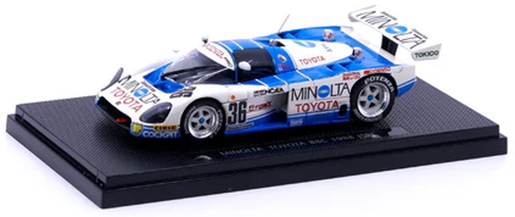 エブロ 1/43 ミノルタ トムス 88C JSPC ホワイト ブルー EBBRO 1:43 MINOLTA TOM'S 88C JSPC WHITE BLUE