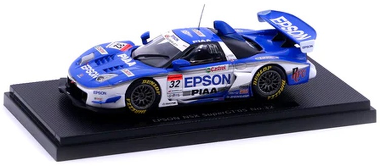エブロ 1/43 スーパーGT 2005 エプソン NSX ホワイト ブルー EBBRO 1:43 SUPER GT 2005 EPSON NSX WHITE BLUE