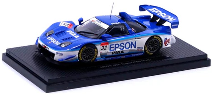 エブロ 1/43 スーパーGT 500 エプソン NSX #32 ブルー ホワイトEBBRO 1:43 SUPER GT 500 EPSON NSX N32 BLUE WHITE|Reowide モデルカー カタログ SHOP