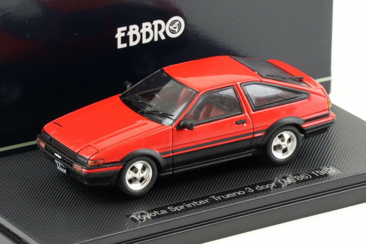EBBRO トヨタ スプリンター トレノ AE86 1983 楽天市場】DISK KONE/EBBRO 1/43 トヨタ スプリンタートレノ