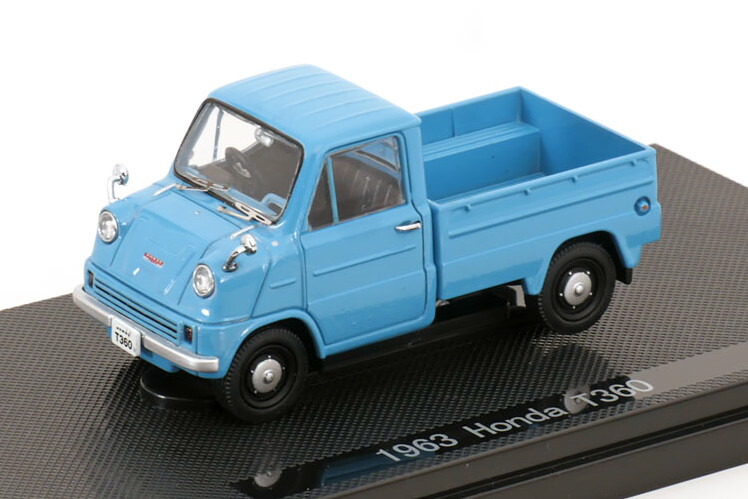 エブロ 1/43 ホンダ T360 トラック 1963 プレーンボンネット ブルーEbbro 1:43 Honda T360 Truck 1963 Plain Bonnet Blue|Reowide モデルカー カタログ SHOP