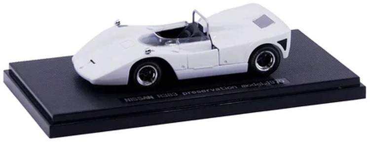 エブロ 1/43 日産 R383 プリザベイション モデル 1970 ホワイトEBBRO 1:43 NISSAN R383 Preservation model 1970 WHITE｜Reowide モデルカー カタログ SHOP