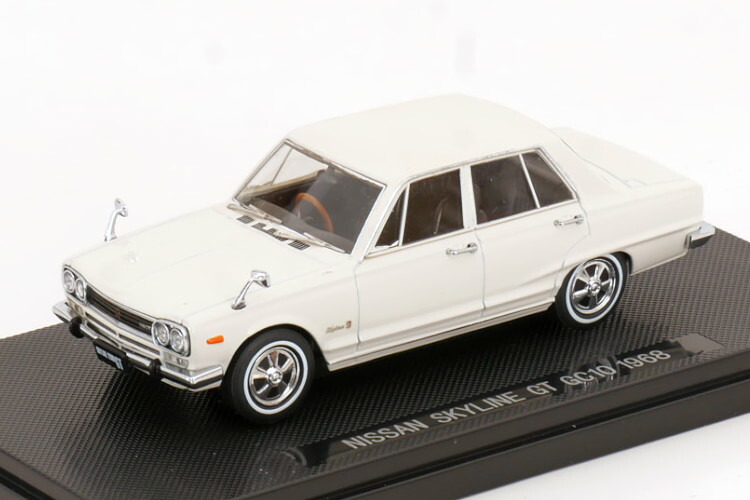 楽天市場】エブロ 1/43 日産 ダットサン サニー 1000 1966 ホワイト