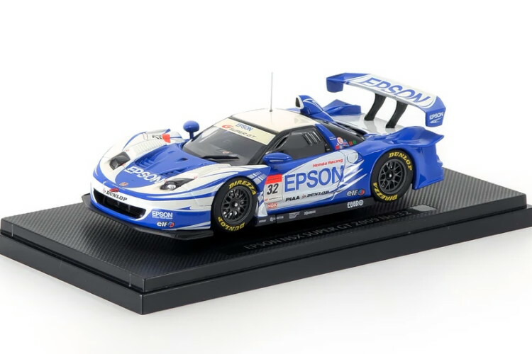 楽天市場】エブロ 1/43 スーパーGT 2005 EPSON NSX No.32 : カーホビー