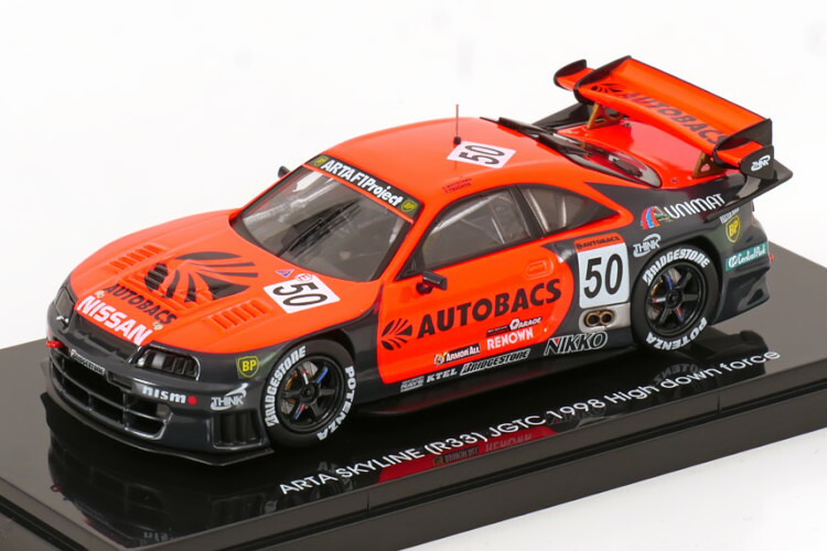 楽天市場】エブロ 1/43 日産 スカイライン GT-R R33 #3 JGTC 全日本GT