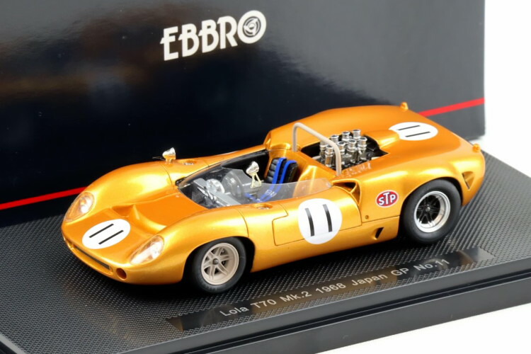 レア1/43ローラLola T70 Mk.2 1968 Japan GP #11安田銀治 Yahoo!オークション -「1／43 ローラt70」の落札相場・落札価格