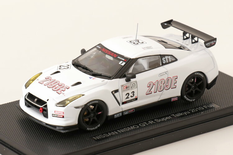 エブロ 1/43 日産 ニスモ GT-R #23 富士スーパー耐久 2010 Ebbro 1:43 Nissan Nismo GT-R No23 Fuji 2010