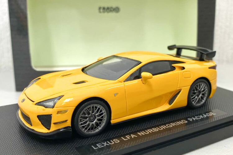 ミニカー 1/43 Lexus LFA /EBBRO Ebbro 1:43 Lexus LFA (SP8) #119 VLN 4h Nürburgring 2011