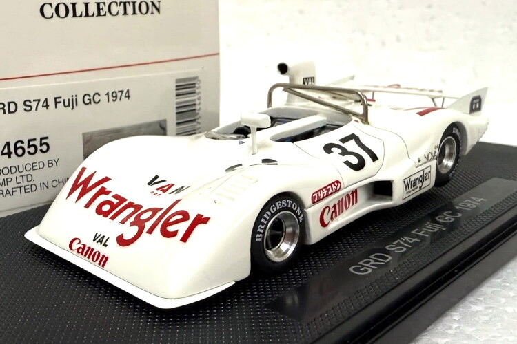 エブロ 1/43 GRD S74 富士GC 1974 #37 生沢徹 Ebbro 1:43 GRD S74 Fuji GC 1974 N37 Tetsu Ikezawa