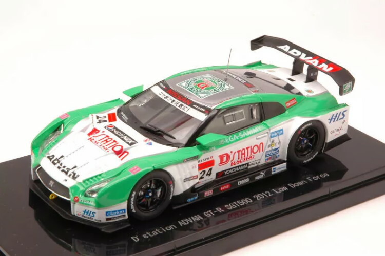 エブロ 1/43 日産 GT-R GT500 #24 スーパーGT 2012 コンドーレーシング Hironobu Yasuda/Bjorn Wirdheim Ebbro 1:43 Nissan GT-R GT500 #24 Super GT 2012 Kondo Racing Hironobu Yasuda/Bjorn Wirdheim