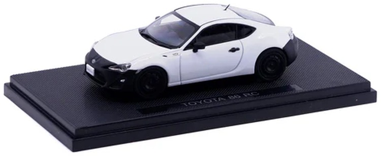 エブロ 1/43 トヨタ 86 RC サテン ホワイト パール EBBRO 1:43 TOYOTA 86 RC Satin White Pearl