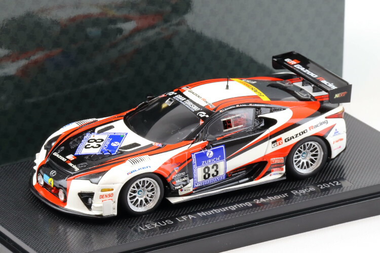 楽天市場】エブロ 1/43 レクサス LFA ニュルブルクリンク