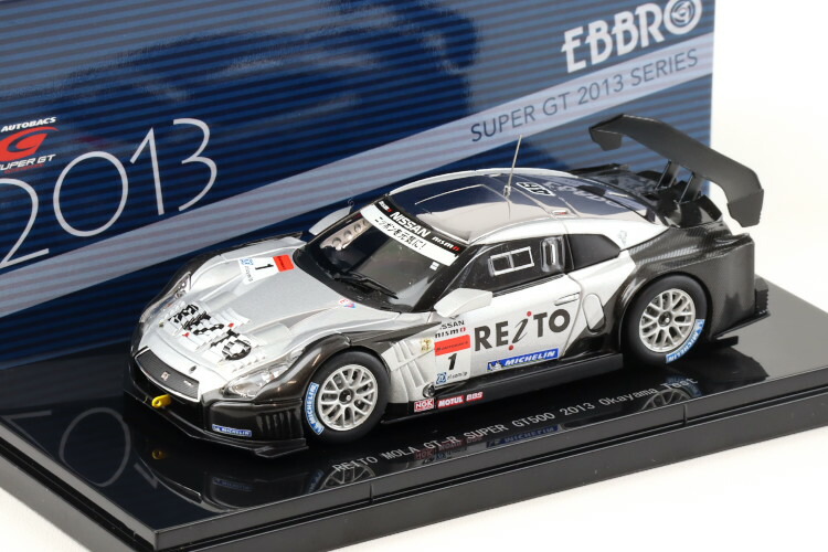 楽天市場】日産特注 エブロ 1/43 日産 モチュール オーテック GT