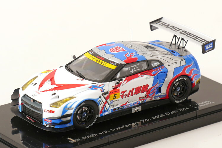 エブロ 1/43 日産 GT-R #5 スーパーGT300 2014 Tamanaka/YamashitaEbbro 1:43 Nissan GT-R No5 Super GT300 2014 Tamanaka/Yamashita|Reowide モデルカー カタログ SHOP