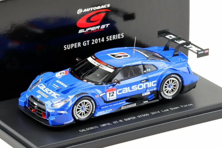 エブロ 1/43 カルソニック インパル 日産 GT-R スーパーGT500 #12 Rd.2 富士 Winner 2014 ローダウンフォース Ebbro 1:43 Calsonic Impul Nissan GT-R Super GT500 #12 Rd.2 Fuji Winner 2014 low down force