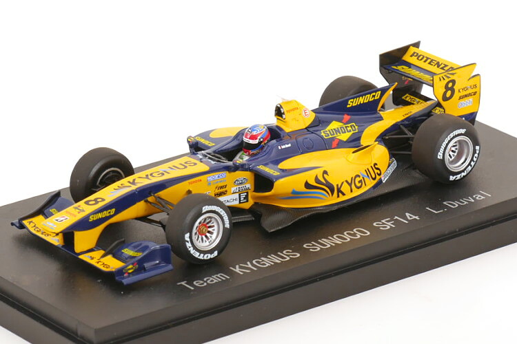 エブロ 1/43 トヨタ スノコ SF14 #8 2014 スーパーフォーミュラ ジャパン デュバル Ebbro 1:43 Toyota Sunoco SF14 N8 Japan Super Formula 2014 Duval