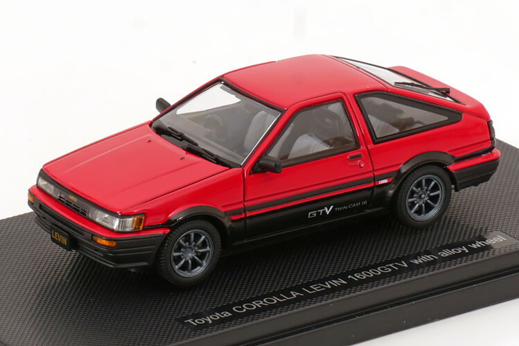 ミニカー1/43 トロフュー トヨタ カローラ レビン （TE27）150台限定 ミニカー1/43 トロフュー トヨタ カローラ レビン （TE27）150台