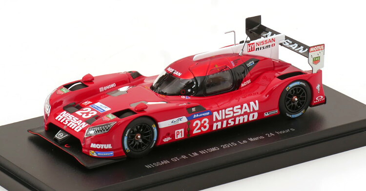 エブロ 1/43 日産 GT-R LM ニスモ #23 ル・マン24第四次元スピード競技 2015 ニッサン モータースポーツ Max Chilton/Jann Mardenborough/Olivier PlaEbbro 1:43 Nissan GT-R LM Nismo #23 24h LeMans 2015 Nissan Motorsports Max Chilton/Jann Mardenborough/Olivier Pla ミニカー・トイカー-車-おもちゃ