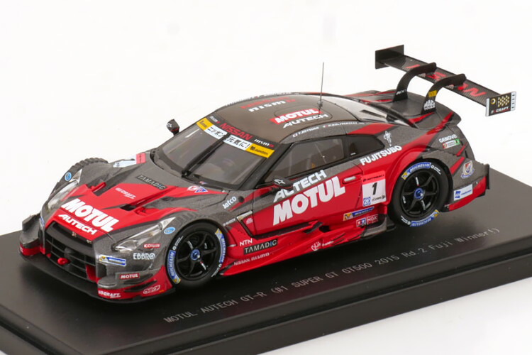 エブロ 1/43日産インパルカルソニックGT-R 2014 直筆入り Amazon | エブロ 1/43 カルソニック インパル GT-R 2014 #12