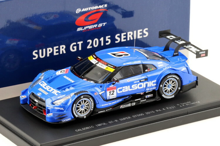 楽天市場】エブロ 1/43 日産 GT-R #10 スーパー GT300 Rd.2 富士 優勝