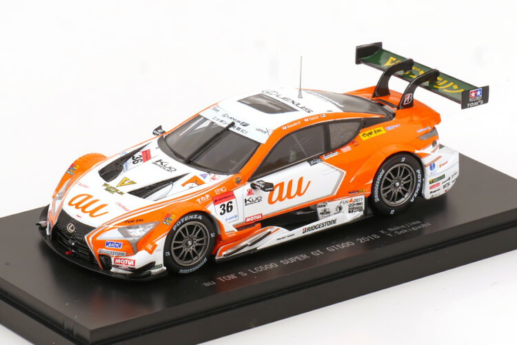 エブロ 1/43 2018 WAKO'S LC500 美品 スーパーGT #6 45615-1.jpg