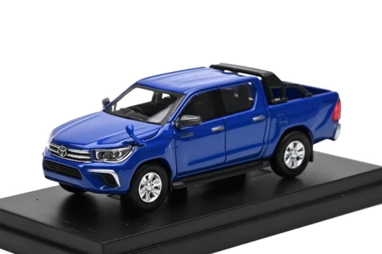 【美品】TOYOTA ミニカー HILUX クリムゾンスパークレッドメタリック 9月予約】エブロ 1/64 トヨタ ハイラックス クリムゾンスパーク