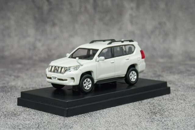 ミニカー　1/43 Toyota LAND CRUISER PRADO TX L Package 70th ANNIVERSARY LIMITED 2021(ホワイトパールクリスタルシャイン) [HS366WH] Hi-Story、1/43「ランドクルーザー・プラド TX L Package 70th
