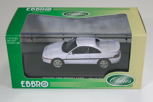 楽天市場】エブロ 1/43 トヨタ MR2 (SW20) 1989 レッド #266