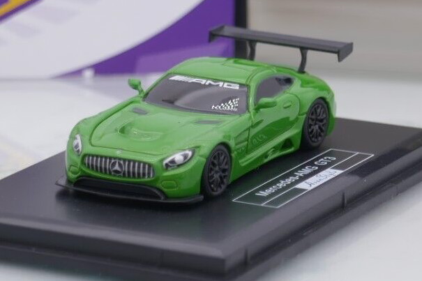 フロンティアート 1/87 メルセデスベンツ AMG GT3 2016 グリーンメタリック FrontiArt 1:87 Mercedes Benz AMG GT3 year 2016 green metallic