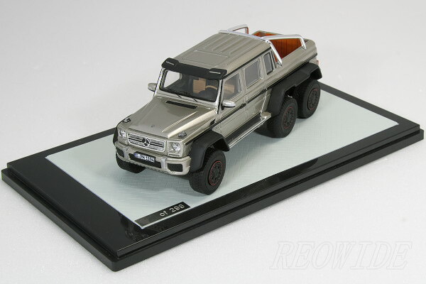 GLM 1/43 ベンツ AMG G63 6×6 グレーメタリック 299台押さえる