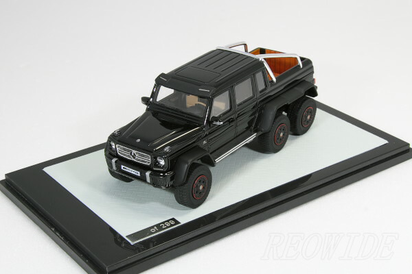 GLM 1/43 ベンツ AMG G63 6×6 黒いこと 299台押さえる