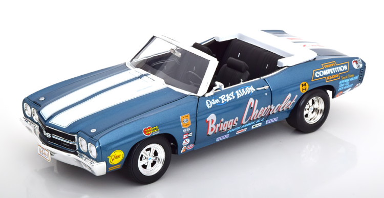 ACME 1970 シボレー シェベルSS Restomod 1/18 限定版 Acme 1:18 Scale 1970 Chevrolet Chevelle SS Restomod - Vinyl
