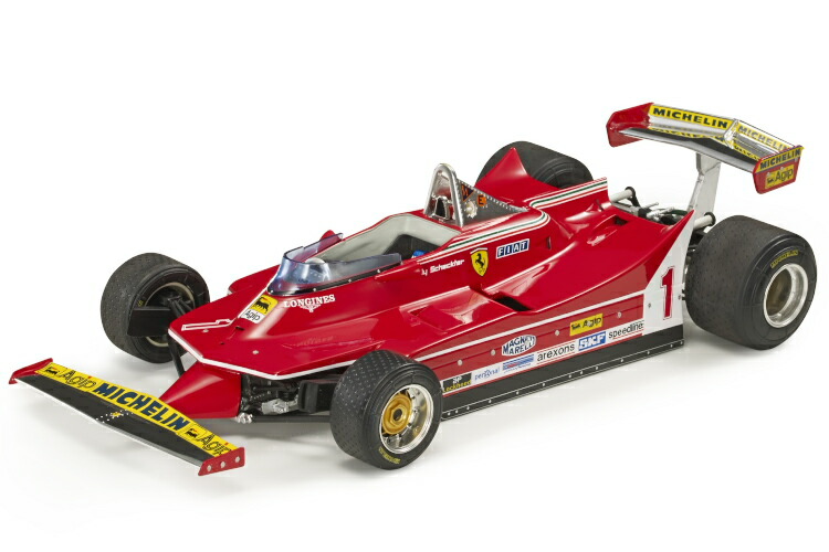 GP Replicas 1/18 GP Replicas 1/18 フェラーリ 312 T5 1980 ジョディー・シェクター #2 500台限定 Ferrari Jody Scheckter 2020年6月発売 予約受付中｜Reowide モデルカー カタログ SHOP